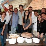 Gabriel Soto festeja su cumpleaños en la producción de “Un refugio para el amor”